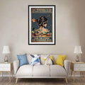Canvas Poster of The Dragonfly Girl Wall Art Print