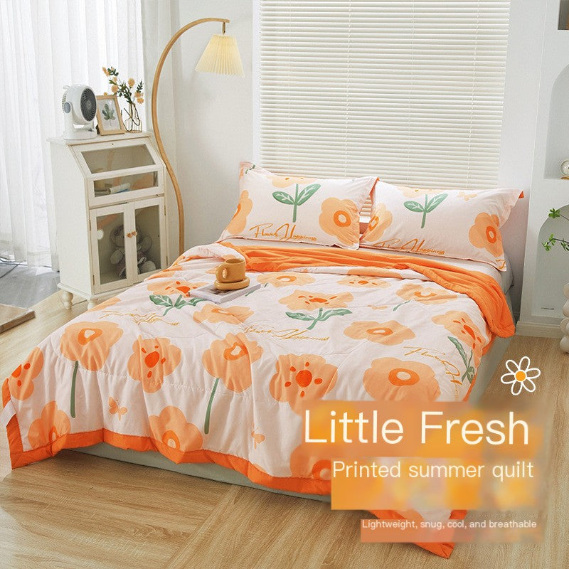 Soft and Comfortable Summer Quilt for Kids (Washable)