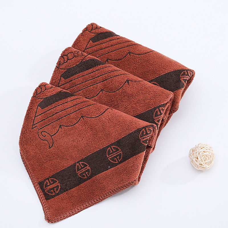 Thick Absorbent Printed Towels for Tea Art (400 pcs)